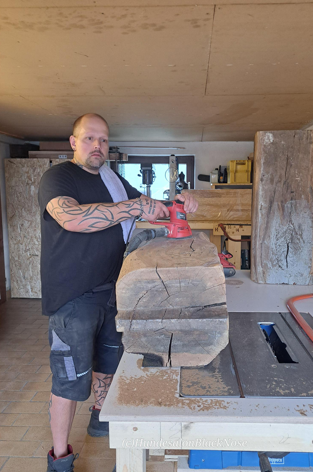 Blick in die Werkstatt